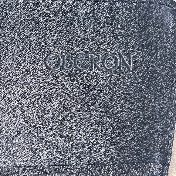 Oberon Design Leather Checkbook Cover - Picture 9 of 10